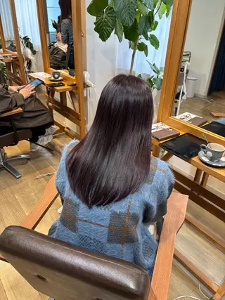セミロング カラー RINNO🌷透明感 カラー/髪質改善のヘアスタイル