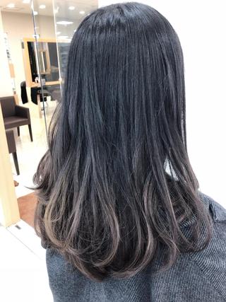 ロング 植田 敬太のヘアスタイル