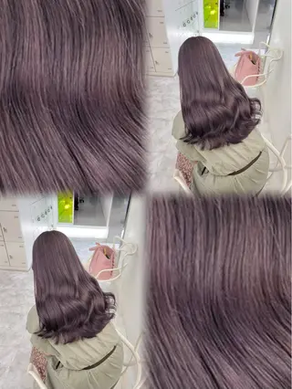 ロング カラー Ma2Ri /ゆるふわ暖色カラーのヘアスタイル