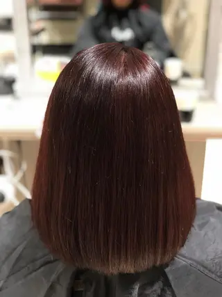ミディアム カラー 似合う髪型見つけます AYAKAのヘアスタイル
