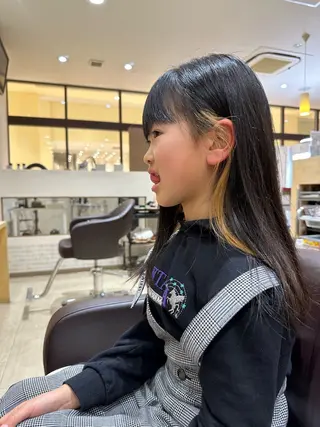 カラー 中川 卓のヘアスタイル
