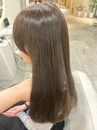 ロング カラー 透明感カラー レイヤー/むつきのヘアスタイル