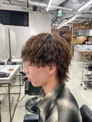ショート パーマ メンズ メンズ特化🔥 金子直斗のヘアスタイル