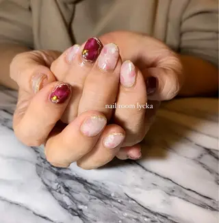 ネイル ネイルルームリッカ 𝐦𝐚𝐲𝐮のネイルデザイン