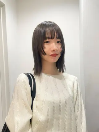 ミディアム カラー HIBIKI/原宿 ハッシュカット🪄のヘアスタイル
