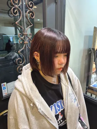 ショート Karin／ レイヤーブリーチ🥀のヘアスタイル