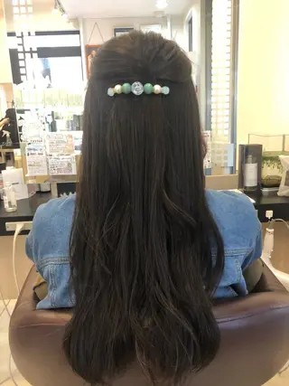 ロング ヘアアレンジ リリー /Men's/パーマのヘアスタイル