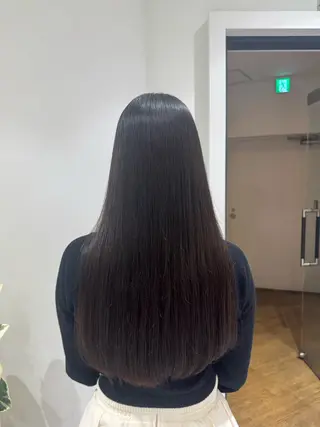 ロング 佐々木 悠安のヘアスタイル