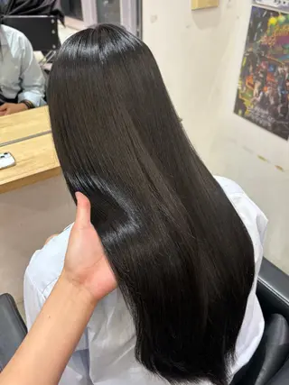 ロング カラー 推しカラー/ ミクのヘアスタイル