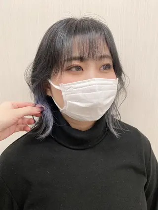 ショート 心斎橋ヘアカラー 海外ﾚｲﾔｰ/マリナのヘアスタイル
