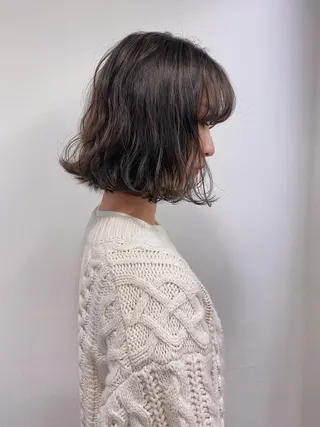 ミディアム 🧡YUKA🧡 渋谷/ﾌﾟﾙｴｸｽﾃのヘアスタイル