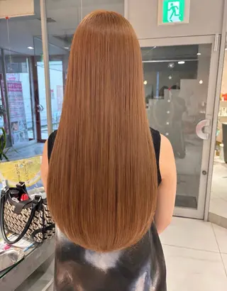 ロング カラー 浅野 匠のヘアスタイル