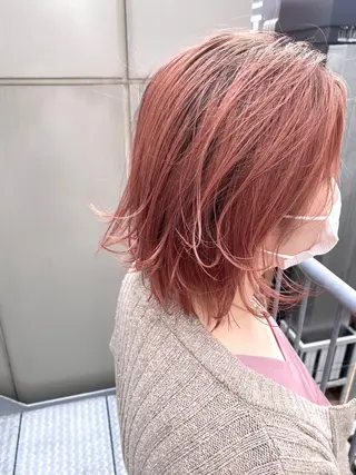 ショート カラー quill クイル　ツボイタクマのヘアスタイル