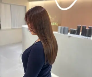 カラー 赤み消しカラー🫧 脱白髪染め🎀ヒナのヘアスタイル