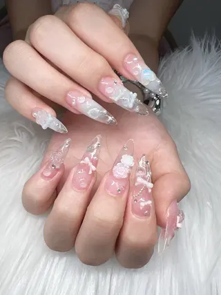 ネイル Lee Nails チップ長さだし専門店のネイルデザイン