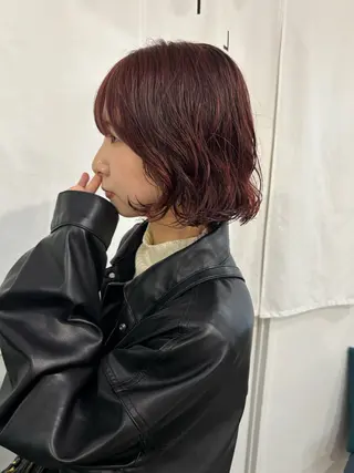 ショート 🧚🏼ボブパーマ 歩美のヘアスタイル