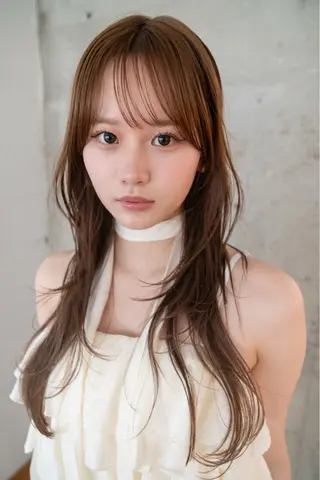 ロング カラー green/ Kenのヘアスタイル
