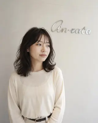 セミロング an・rata/ プチプラ/和歌山市駅のヘアスタイル