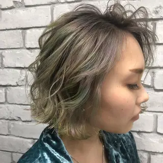 ショート カラー welring hair salonのヘアスタイル