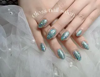 ネイル ゆり🌷 gloss nailのネイルデザイン
