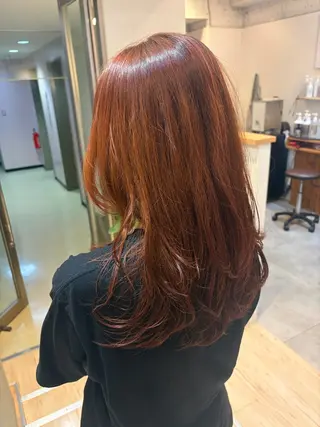 ロング カラー cana 札幌レイヤースタイルのヘアスタイル