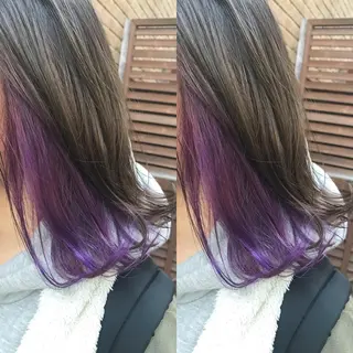 ミディアム カラー パーマ ヘアアレンジ メンズ キッズ ネイル マツエク・マツパ サロンドミルク 渋谷高比良のヘアスタイル
