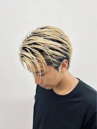 ミディアム パーマ メンズ 🏁メンズパーマ/ RYOYAのヘアスタイル