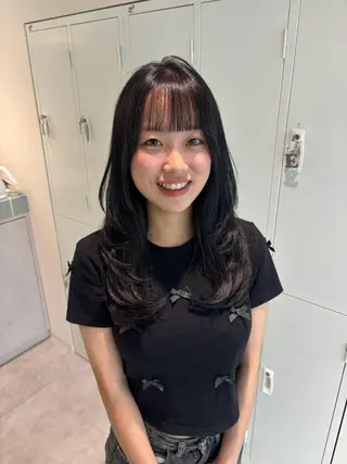 セミロング カラー 初めてでも安心🌟 newi町田✂のヘアスタイル