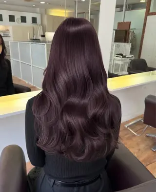ロング カラー 艶髪 ♡Tomiyaのヘアスタイル