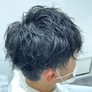 パーマ インナー/くびれ/ ショート/Chereのヘアスタイル