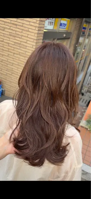 ミディアム カラー ご新規様限定 透明感カラーKANAのヘアスタイル