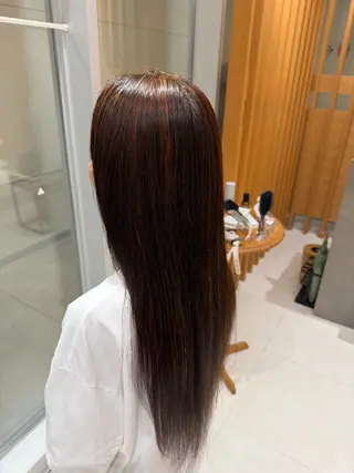 ロング 🌻縮毛矯正モデル 募集中！🌻はるかのヘアスタイル
