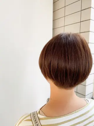 ショート 30代からの大人 ショートのヘアスタイル