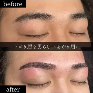 メンズ アイブロウ Akasaki Yuseiの眉毛・アイブロウイメージ