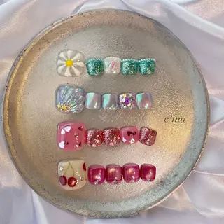 ネイル nail salon e'mu💐のネイルデザイン