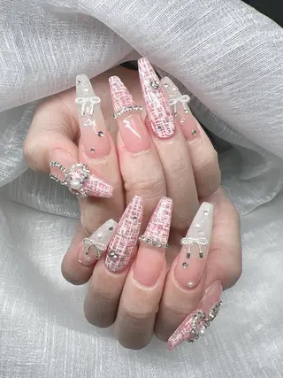 ネイル Lee Nails チップ長さだし専門店のネイルデザイン