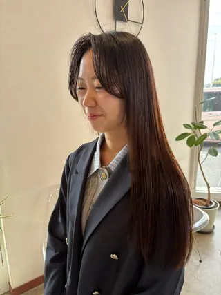 ロング ShowBit 村上優太のヘアスタイル