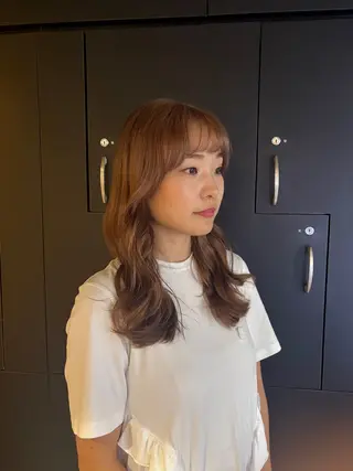 ロング カラー ヘアアレンジ 🫧ハイトーン×艶 カラー🫧 Rionのヘアスタイル
