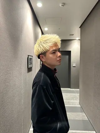 ショート メンズ Shiro RENのヘアスタイル