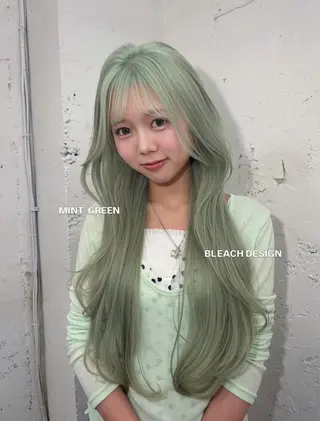 ロング カラー 愛/한국어◎ Hightone✨のヘアスタイル