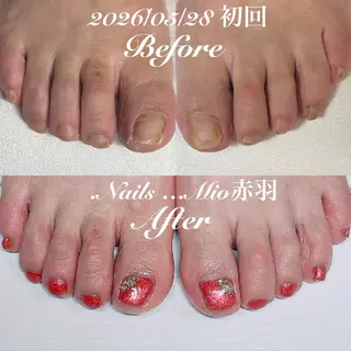 ネイル .Nails Mio 赤羽西ネイルサロンのネイルデザイン