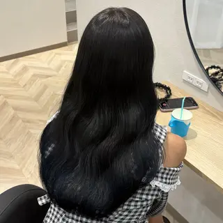 ロング カラー yukari🌷名駅 *大人かわいい艶髪のヘアスタイル