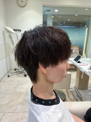 メンズ メンズパーマ 柏木結太のヘアスタイル