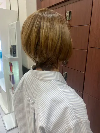 ショート 佐藤 優衣のヘアスタイル