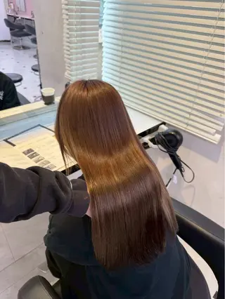 ロング カラー 🍀ブラウンベージュ sakura🍀のヘアスタイル