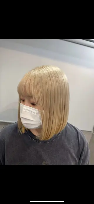カラー 沼野 奈美/CREAMのヘアスタイル