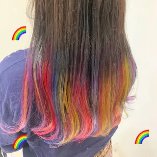 ミディアム カラー 新宿駅近♡個室 ♡関口三都季🌜のヘアスタイル