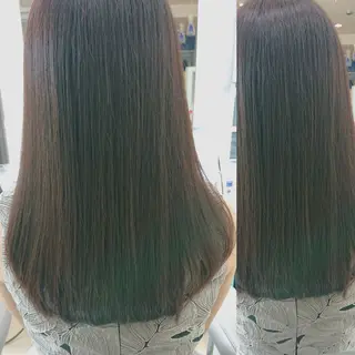 ロング カラー au美容室 栄矢場町のヘアスタイル