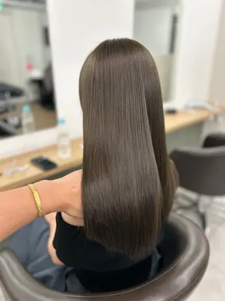 ロング カラー ヘアアレンジ 【代表】 たき〜のヘアスタイル