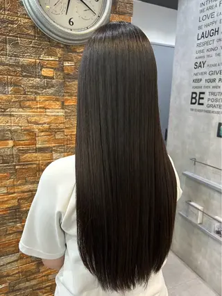 ロング カラー ヘアアレンジ VIM hairおもろまち店のヘアスタイル